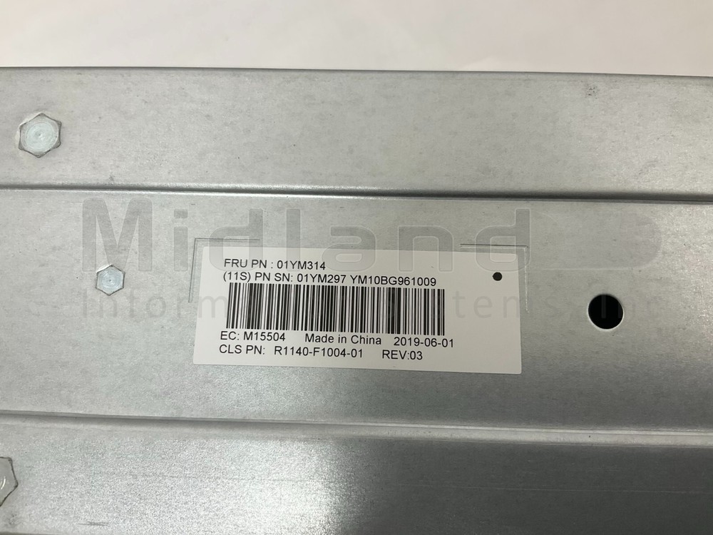 IBM 01YM314 Power Interposer Assembly V7000 Gen3