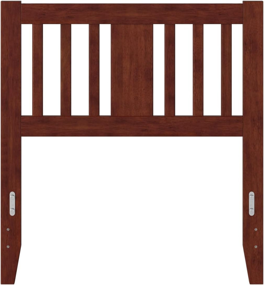 Tahoe Twin Size Headboard with Attachable Charger in Walnut