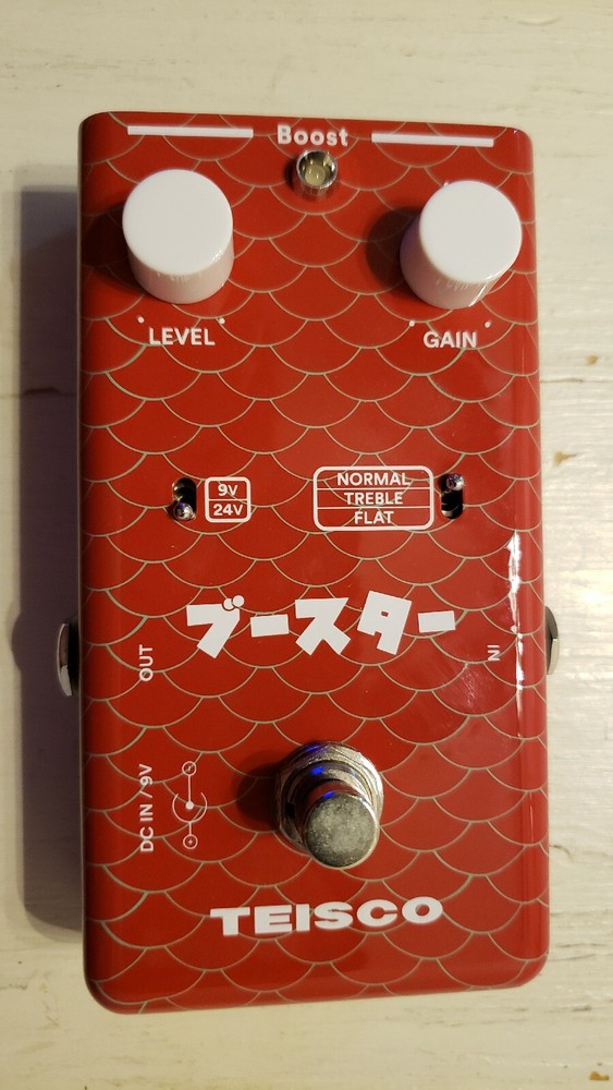 Teisco Boost Full Treble Flat Ship Wide Wide