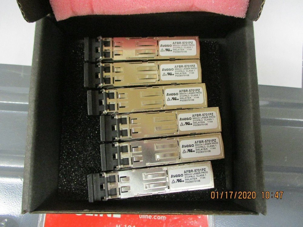 Avago - AFBR-5701PZ - TXRX OPTICAL SFP BAIL LATCH