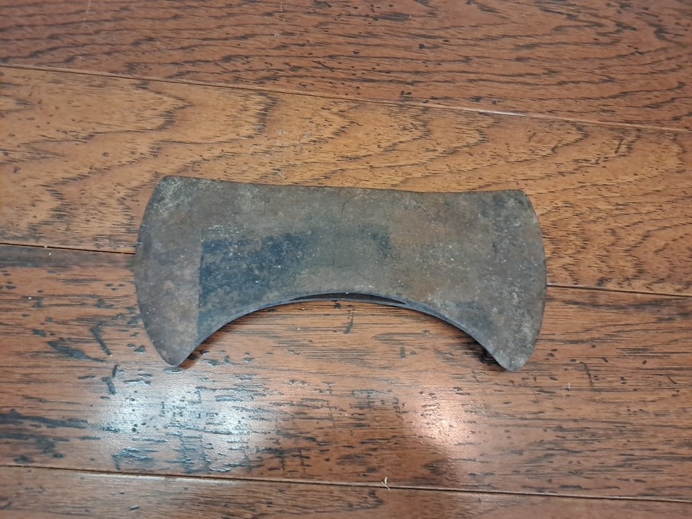 Vintage Unmarked Double Bit Axe Head Head 3lbs 7oz Os261