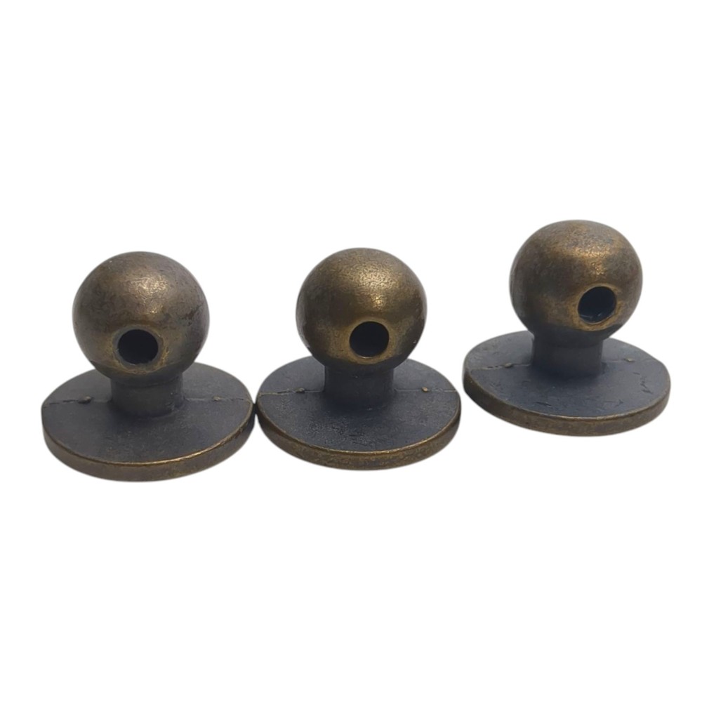 Vintage Brass Chippendale Drawer Pull Handles Replacement Pull Side Lot 3 N15551