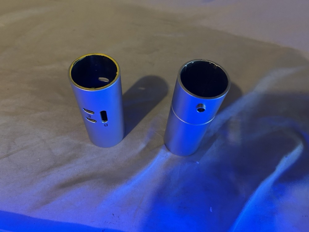 Master Replicas Lightsaber Construction Saber And Extra Attachments.