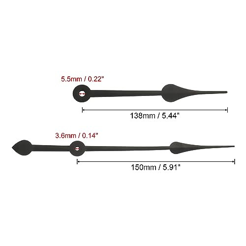 Replacement Clock Hands Kit, 10 Set Replacement Clock Hands Kits Clock