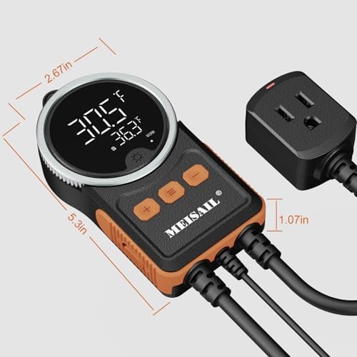 Temperature Controller, for Aquaculture or Plant Seedling, Pet MS-60B