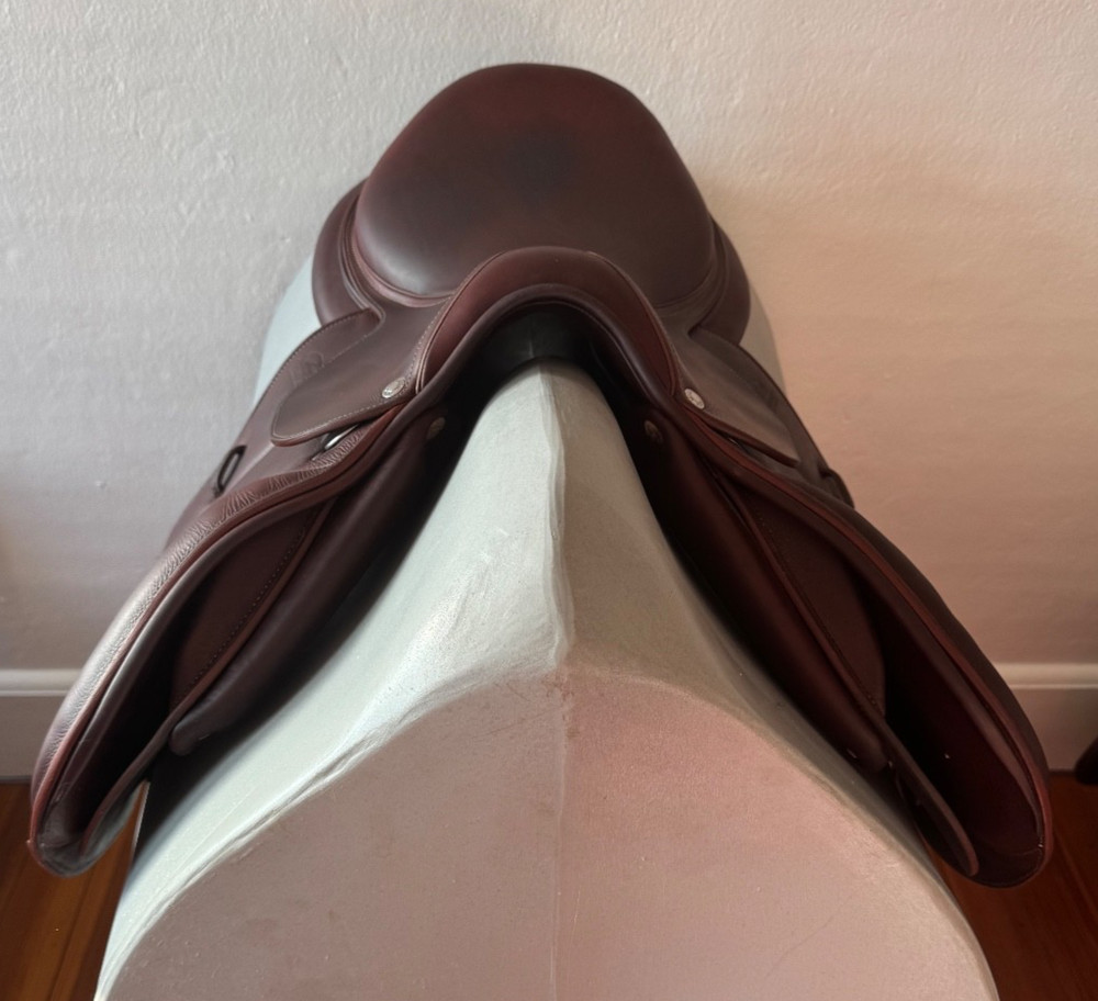 17.5" Devoucoux Biarritz O Saddle - 2020 - 2A - Full Buffalo