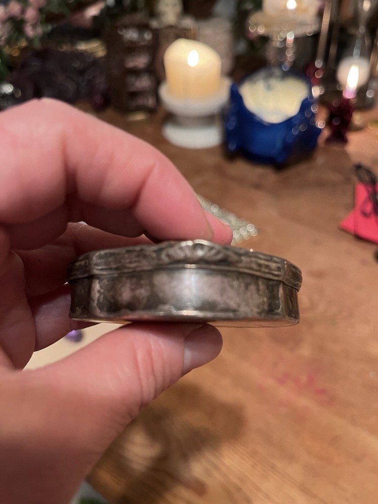 1792 Antique Sterling Silver Snuff Box