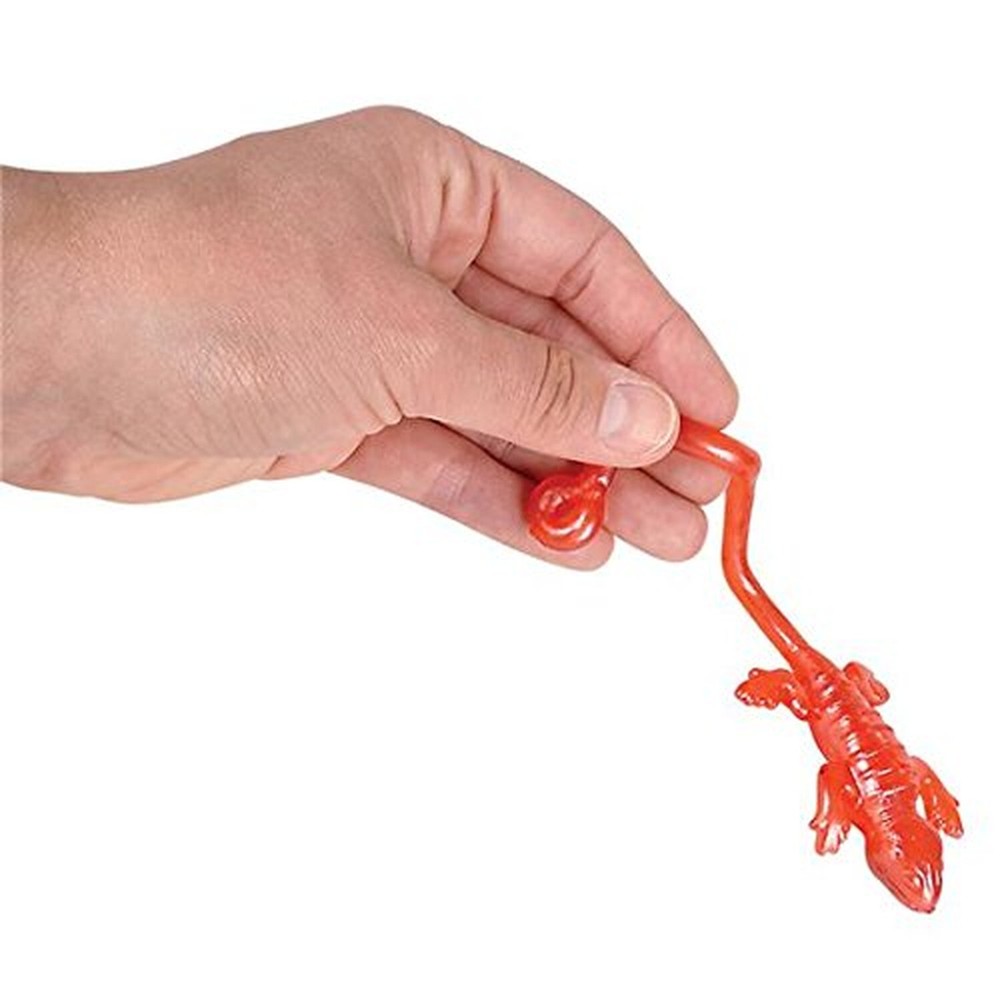Rhode Island Novelty SKLIZAR Lizards, 12 Pack, Assorted Colors