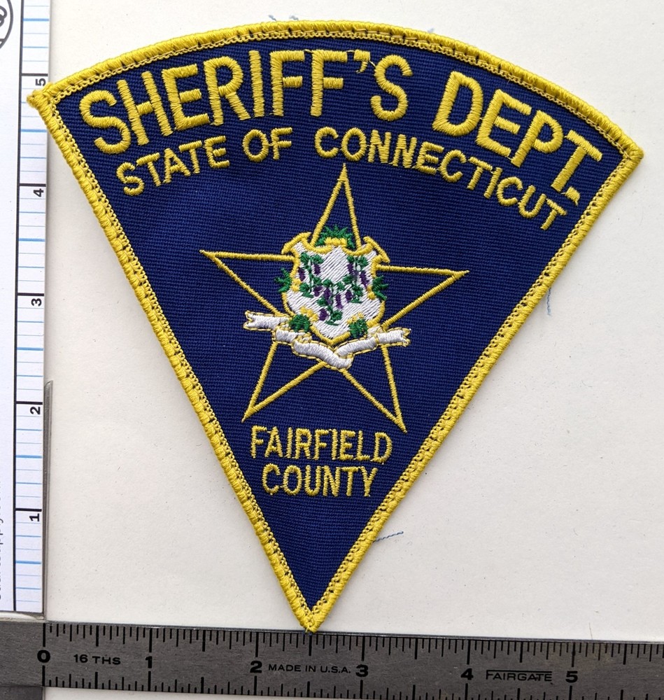 Fairfield County Sheriff's Dept (Connecticut) 1st Issue Uniform Patch