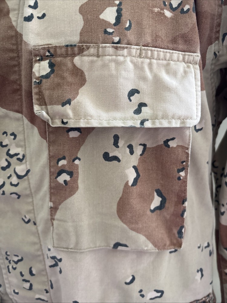 USGI 6-Color Desert “Chocolate Chip” DBDU Jacket | Gulf War Era Medium Regular