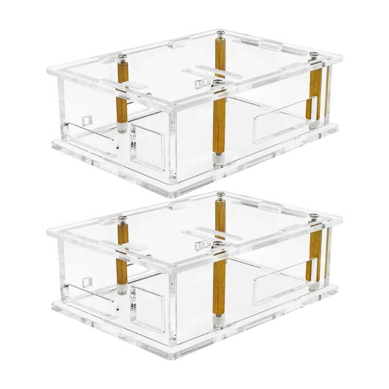 Clear Acrylic Housing for ESP32 Development Board Transparent Protective Shell