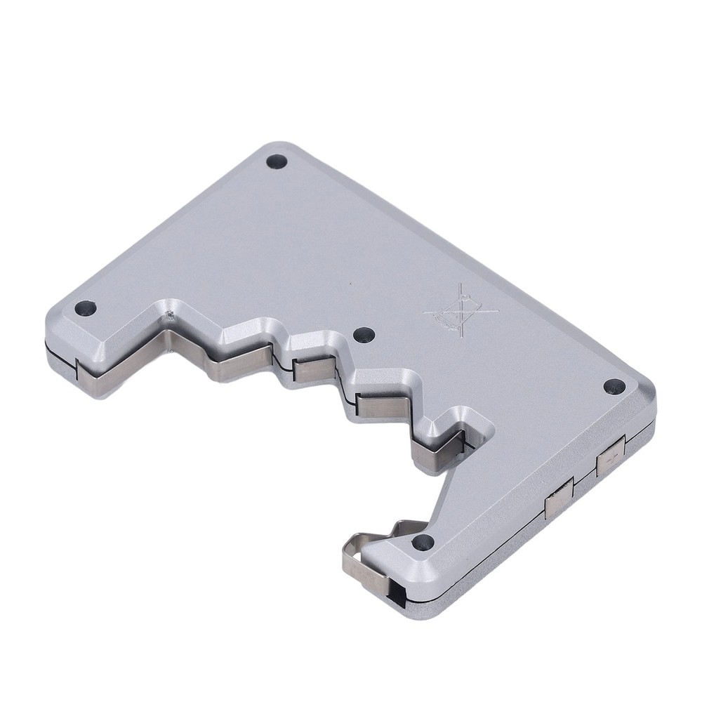 Digital Battery Tester LCD Screen Button Cell Battery Checker Silver