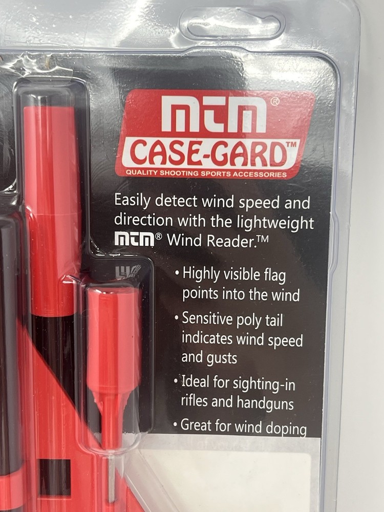 Mtm Wind Reader Shooting Range Flag Orange W/ Shooting - WRF