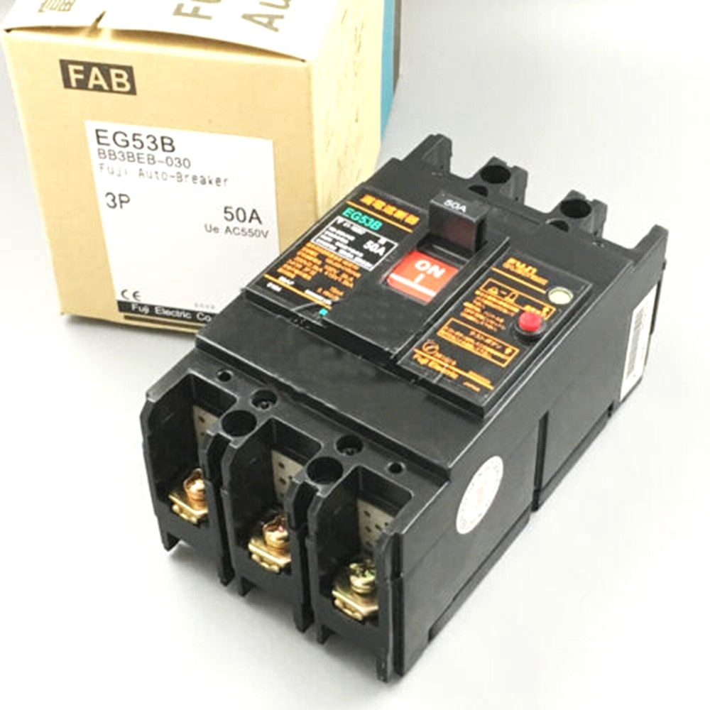 NEW Fuji EG53B Circuit Breaker 50A 3P