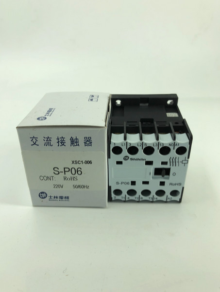 1PC NEW SHIHLIN contactor S-P06 AC110V