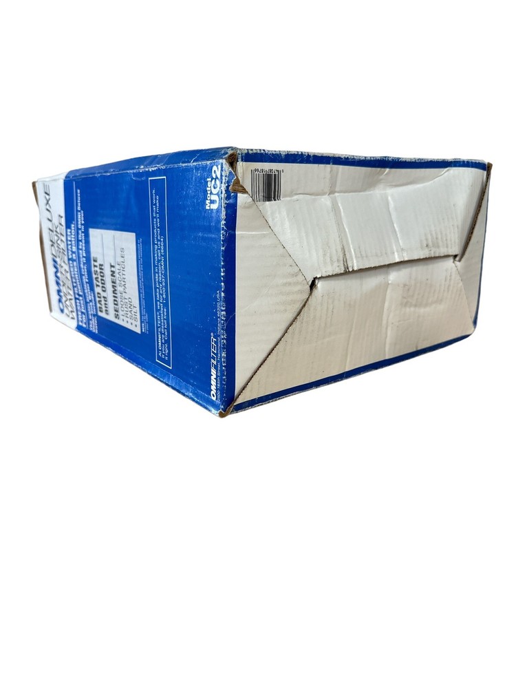 OMNI Model UC2 BLUE HOUSE UNDER SINK Do It Yourself MOUNT WATER FILTER KIT