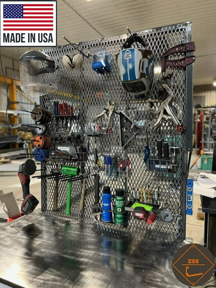 Tray and Sharpie Storage, Expanded Flattened Metal, Heavy Duty,