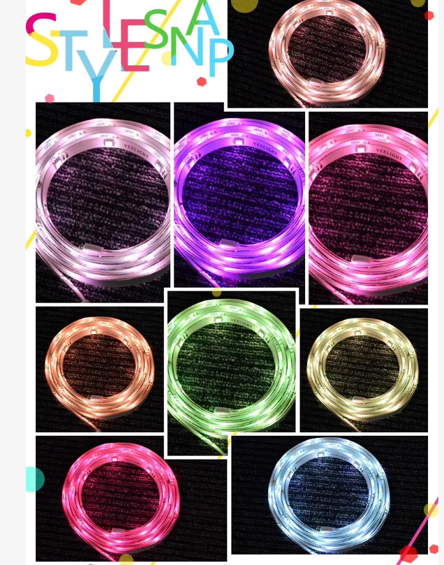 Yeelight 2M Smart RGB Light Multi-Smart Control ,Music Sync, Cuttable