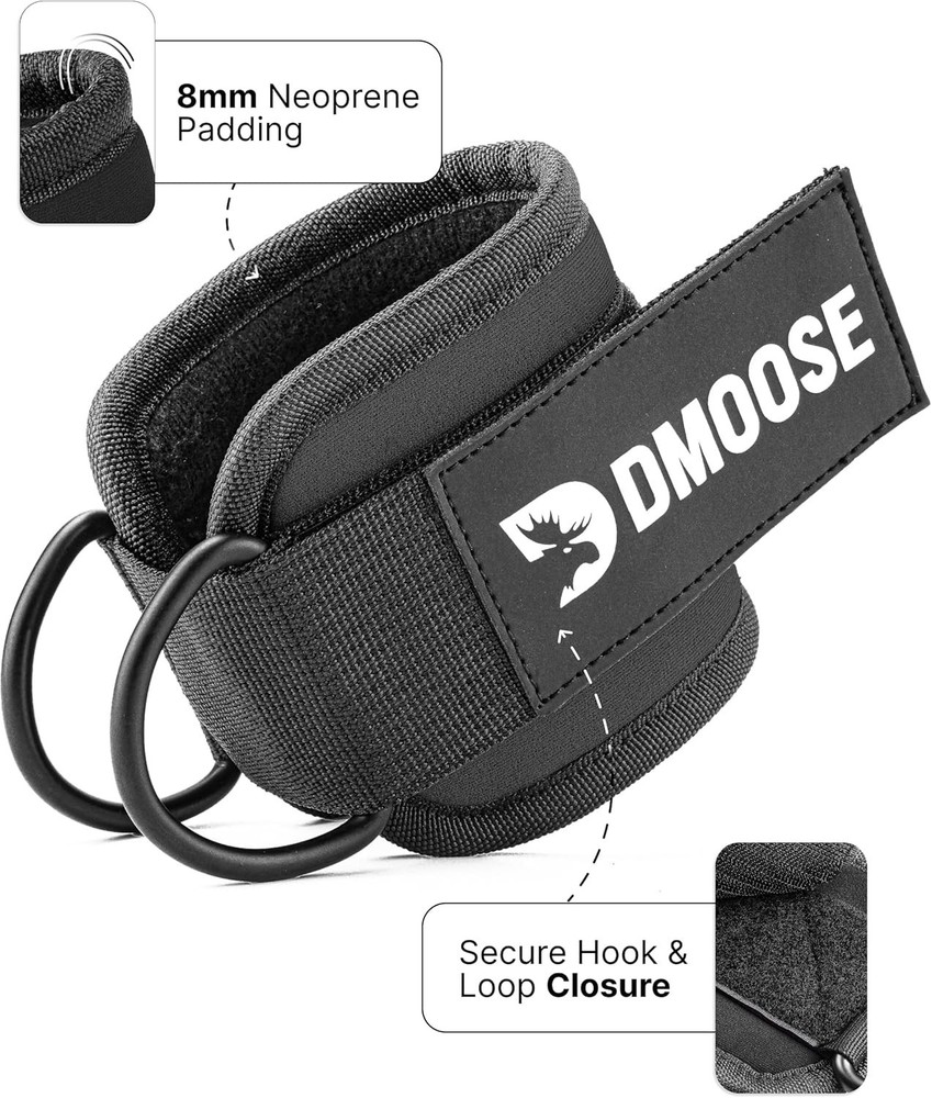 Ankle Strap for Cable Machine Professional Kickback Ankle Strap for Glute Workou