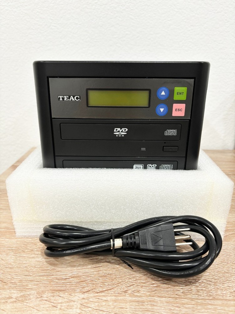 TEAC Black 1 to 1 8M Buffer Memory Stand-Alone 16x CD/DVD Duplicator Model DVW/D