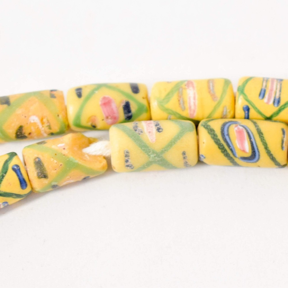 Venetian Yellow Trade Beads