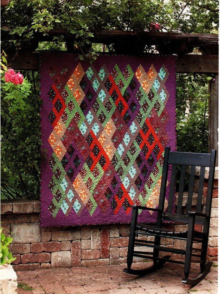 Diamond Joy Quilt Pattern Pieced SI
