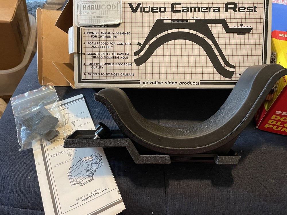 Harwood Consumer Electronics- Video Camera Rest/Original Box