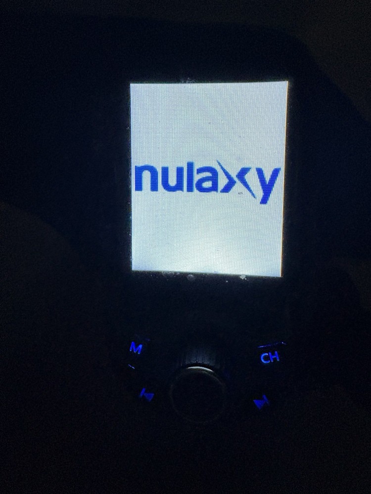 Nulaxy KM28 Wireless FM Transmitter Bluetooth Car Adapter Google Assistant