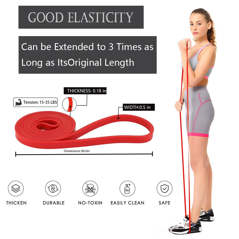 Pull Up Assistance Bands - Resistance Bands Set - Multi-Level Resistance, Fit...