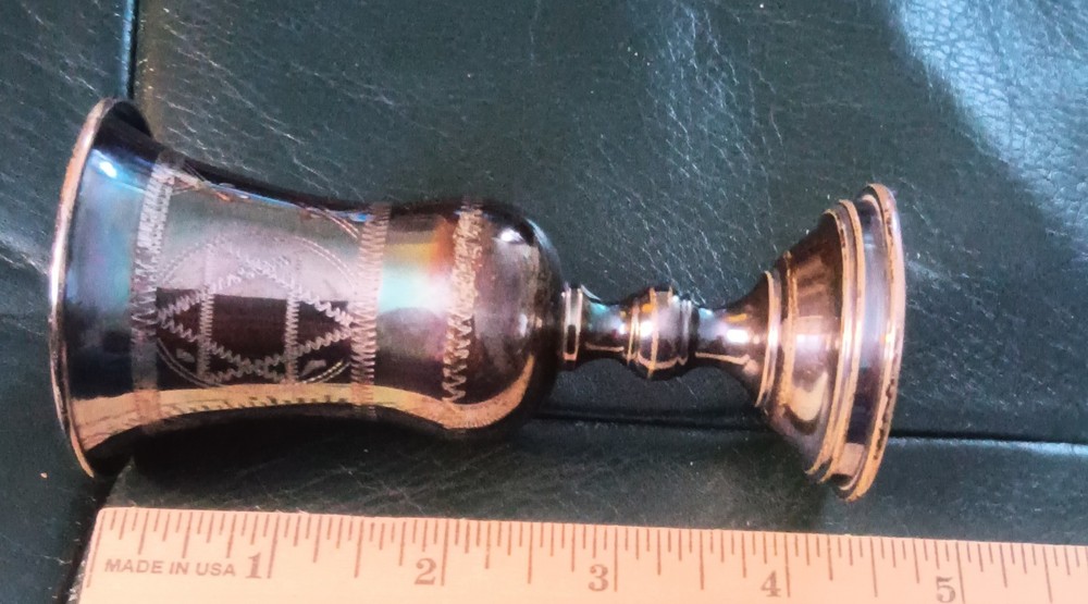 Vintage Sterling Silver Kiddush Cup