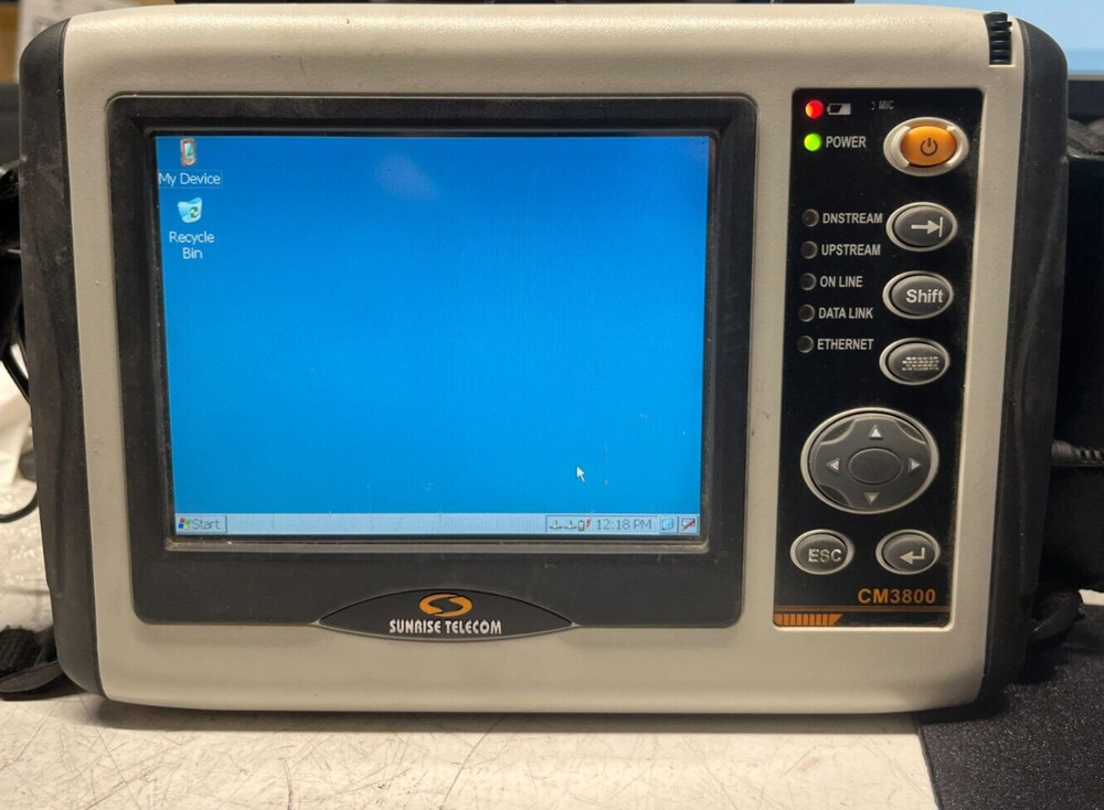 Sunrise Telecom CM3800 DOCSIS 3.0 Cable Modem Analyzer *READ*
