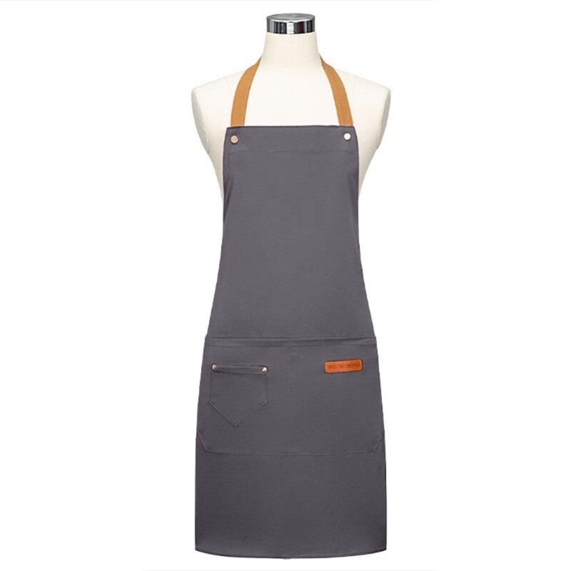 CookingApron Work Clothes KitchenAprons withPocket Chef WorkApron for Grill