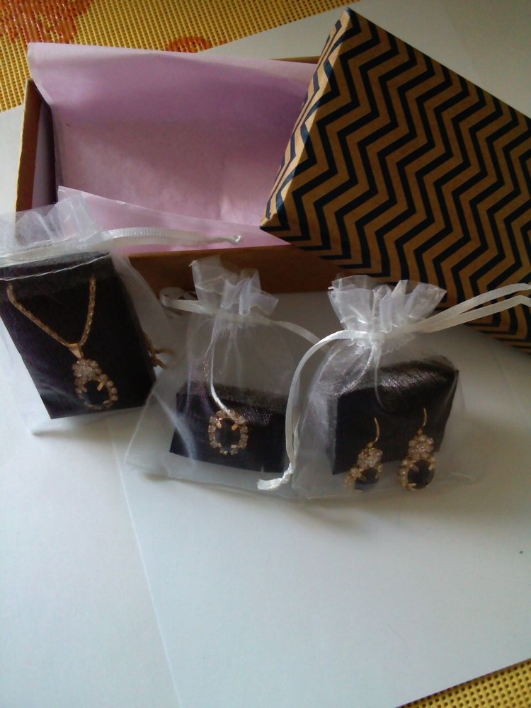 Necklace And Ring And Earring Set