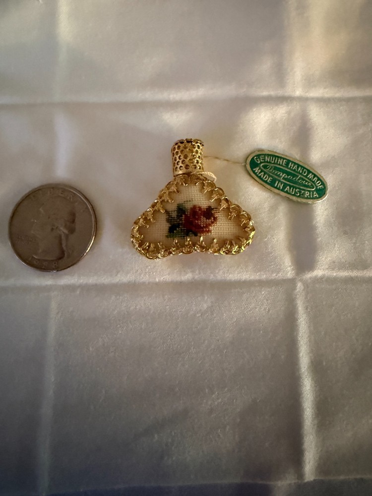 Vintage Handmade Miniature Perfume Bottle