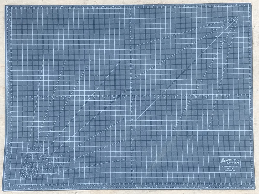 Adir Office Self Healing Cutting Mat 18" x 24"