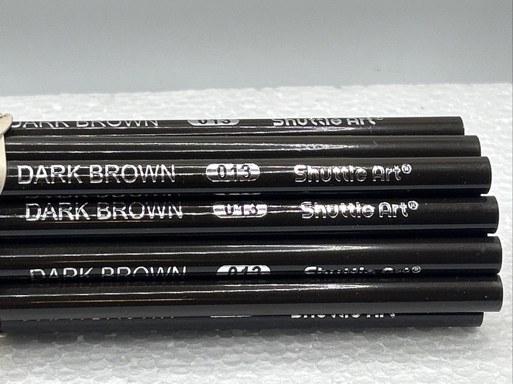 (20 COUNT) DARK BROWN 013 - Shuttle Art Colored Pencils