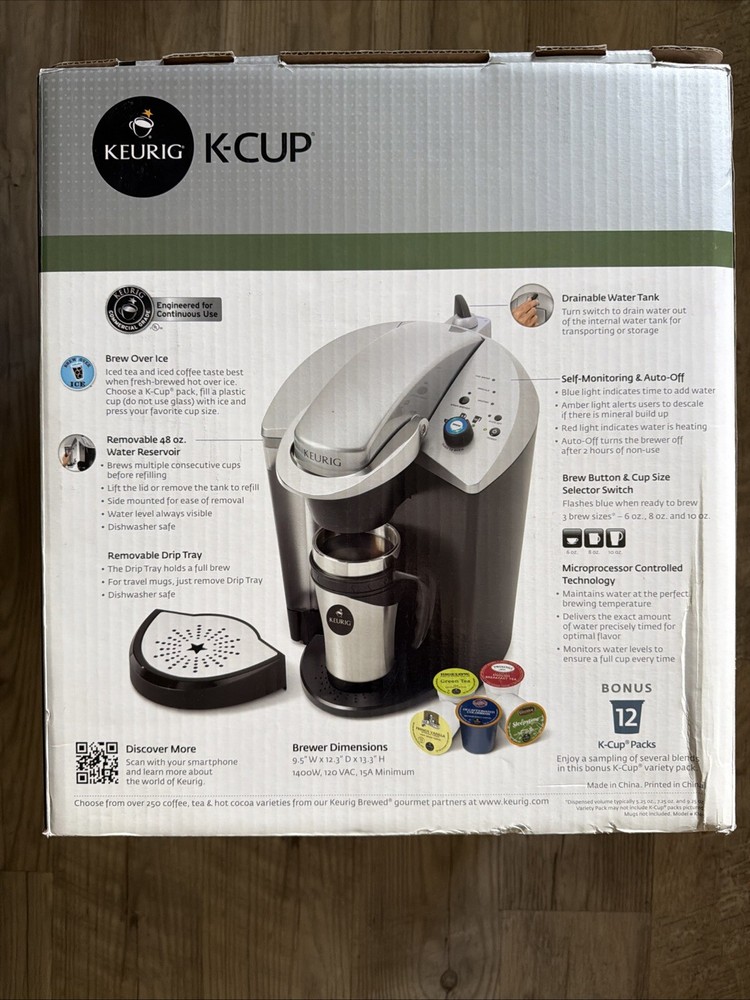 Keurig OfficePRO K145 Single-Cup Brewing System - Gray, Great Condition