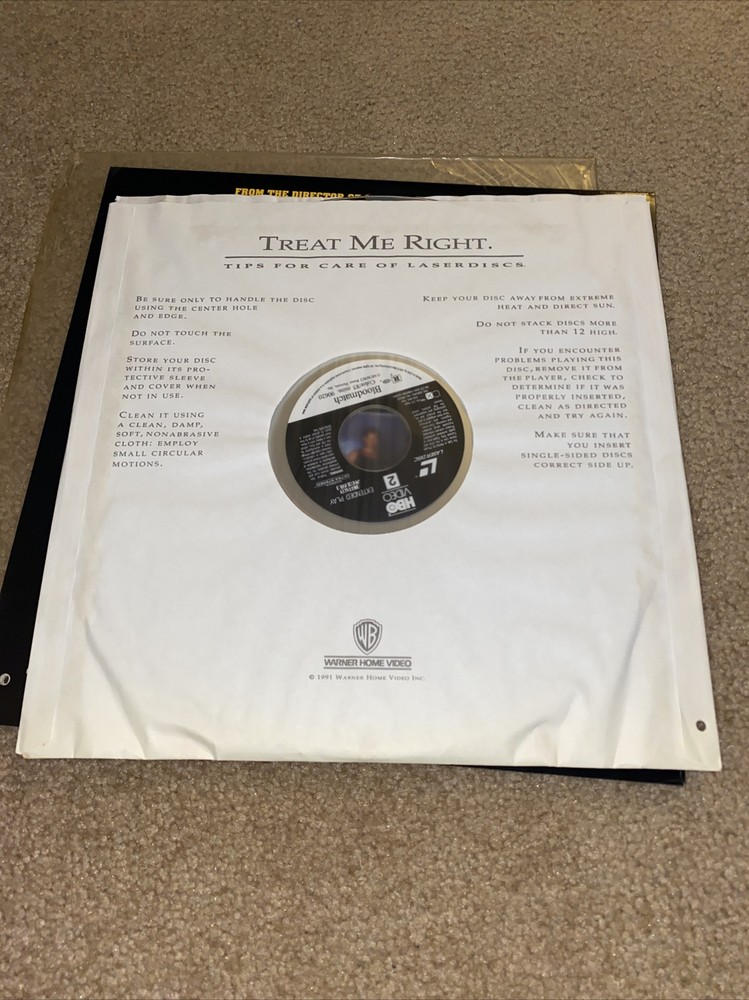 Bloodmatch Laserdisc LD -Thom Mathews