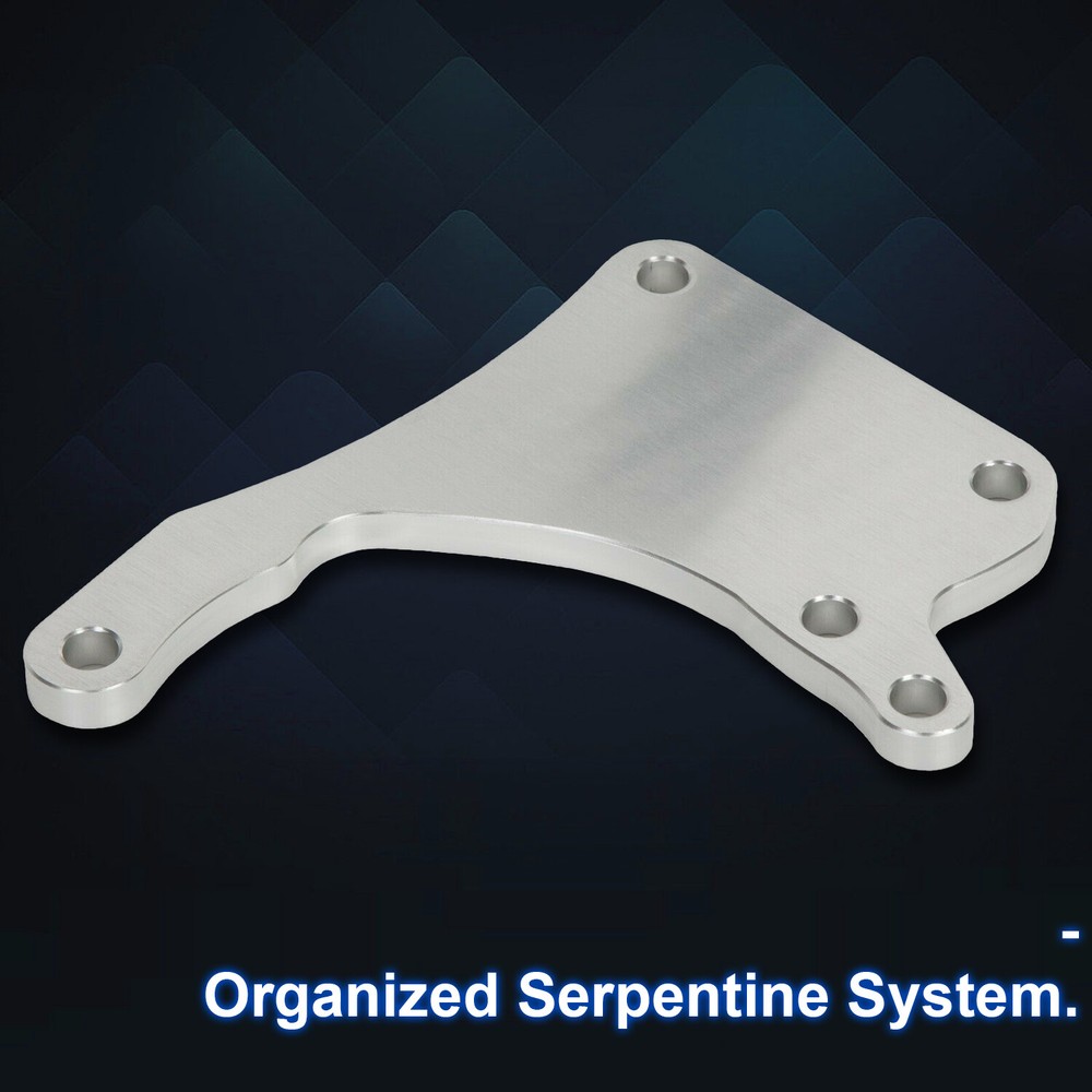 For LS Engine Serpentine Bracket Alternator Power Steering Pump Swap Conversion