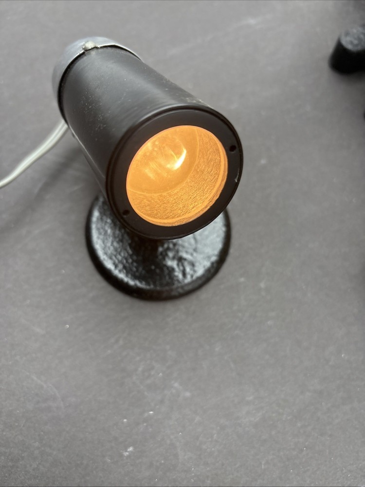 Vintage Precision Optical Co. Microscope Model 500 with CASE +LIGHT + Slides