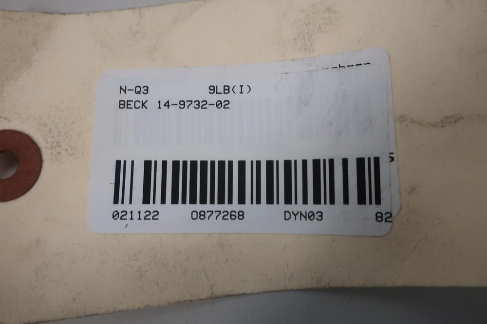 Beck 14-9732-02 Gear Module Assembly