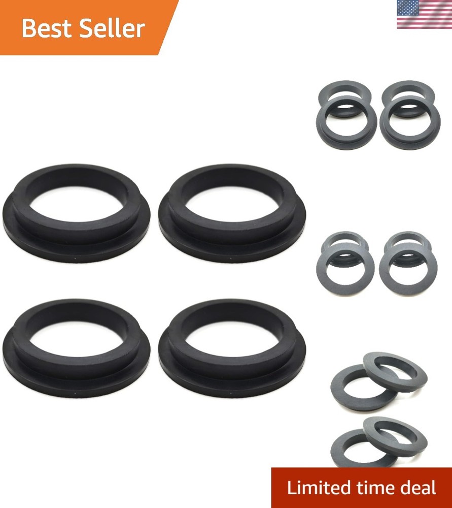 Replacement L-Shape O-Ring Set for Sand Filter Pump Motor - 4 Pack Rubber Rings