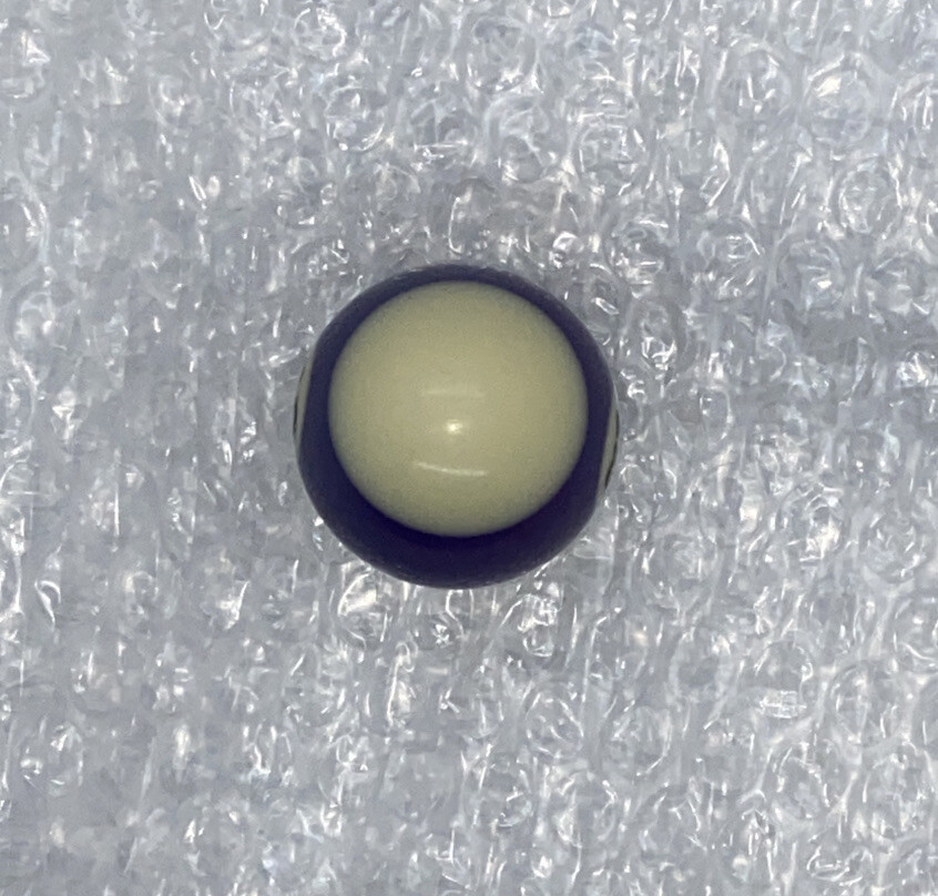 Replacement 1.5" Mini Billiard Pool Ball #12 Purple Stripe.