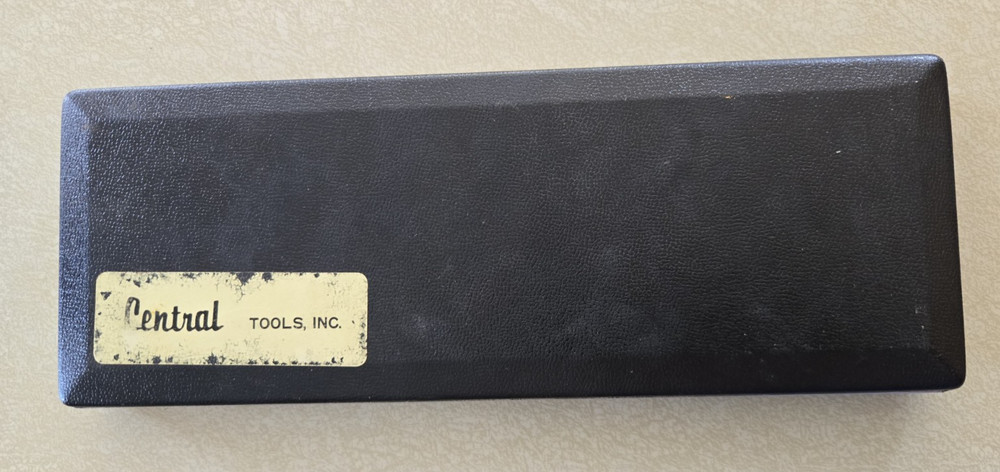 Central Tools Dial Caliper 0-6”, #6422 With Original Case and Box