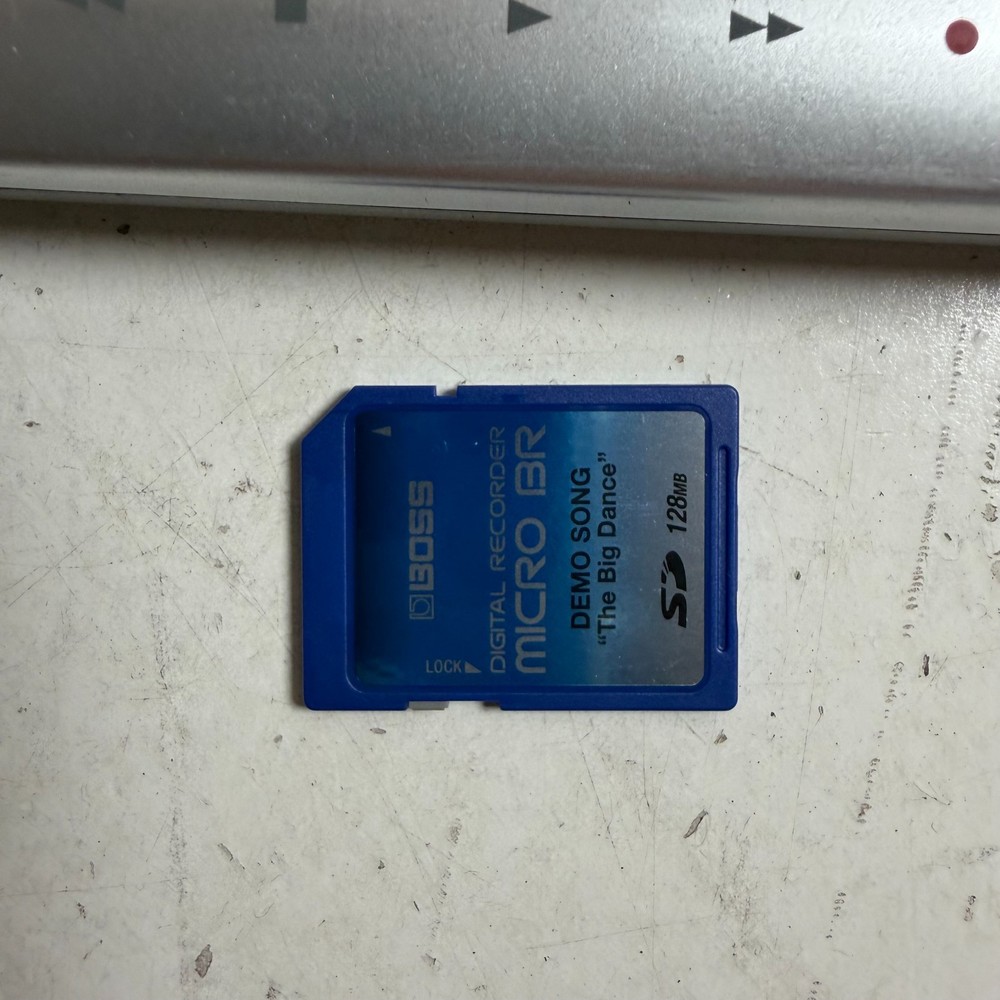 Boss Micro BR 4-Track 32 Virtual Tracks Portable Digital Multitrack Recorder