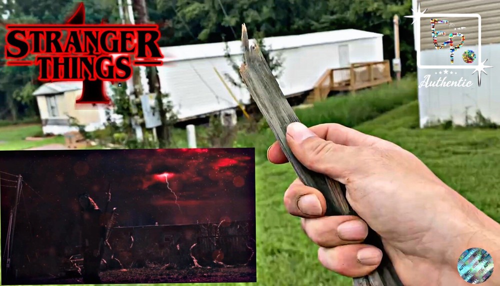 Stranger Things Location Relics Memorabilia with COA (4x6 Frame)