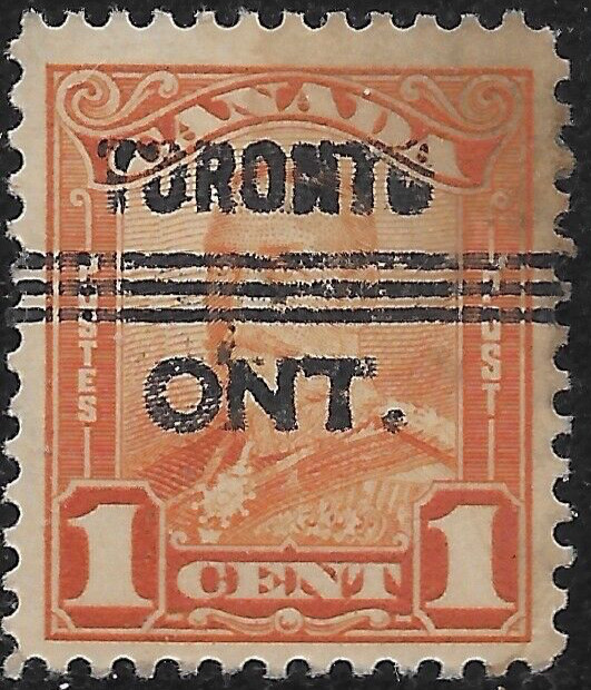 CANADA 1928-29 - PRECANCEL #149  MH OG