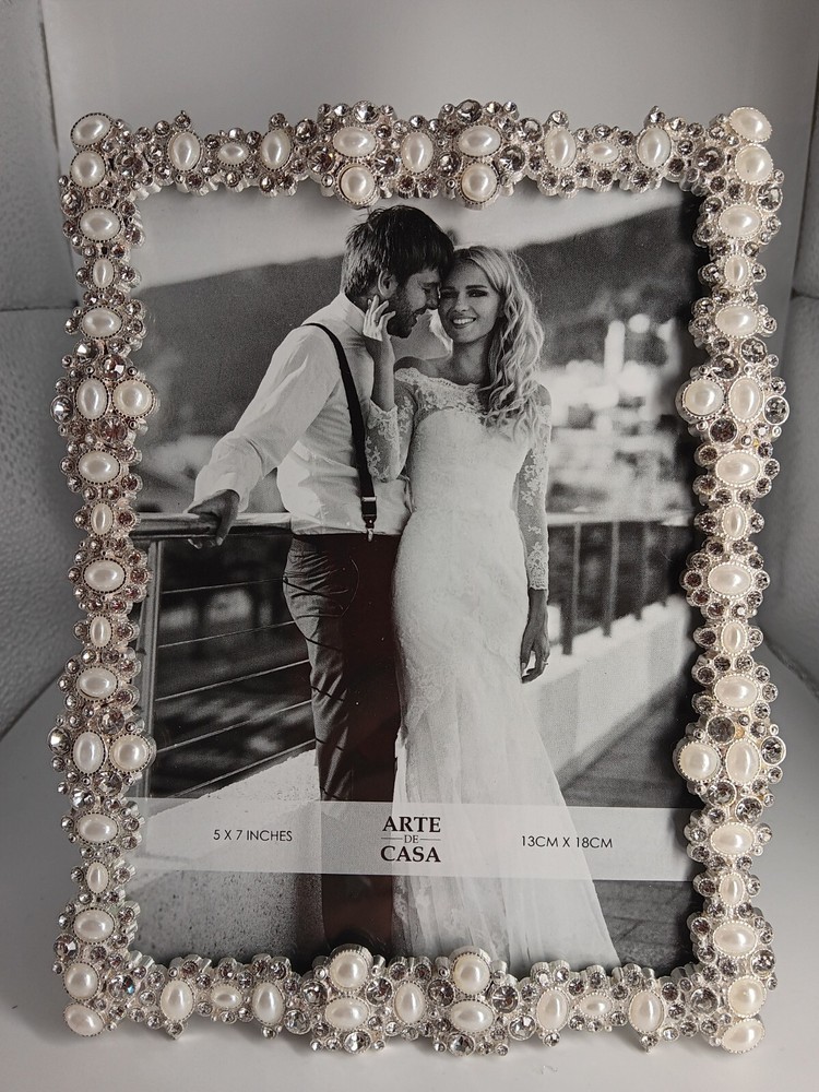 Frame Decorative Wedding/anniversary 5x7 Size Arte De Casa
