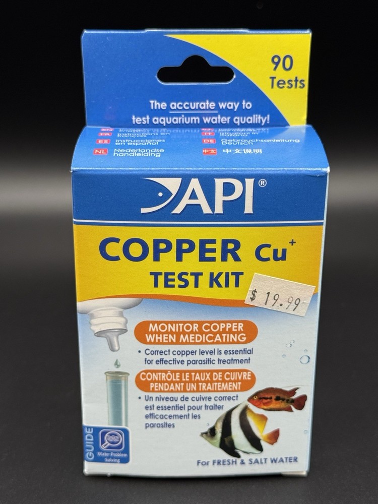 API Copper Test Kit Fresh Salt Aquariums
