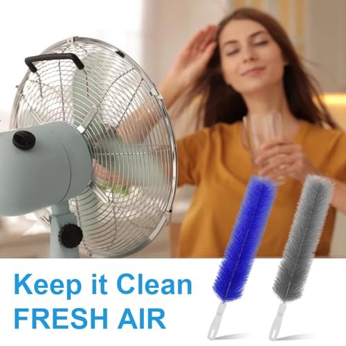 Pcs Cobweb Duster, Bendable Fan Duster, Plastic Fan Cleaner 2 2